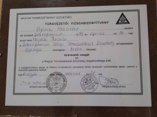 Túravezetői Bizonyítvány